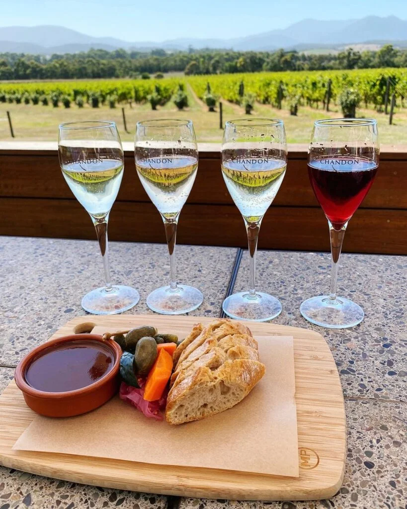 Taste Premium Wine At Domaine Chandon Winery On Your Yarra Valley Wine And Winery Tour