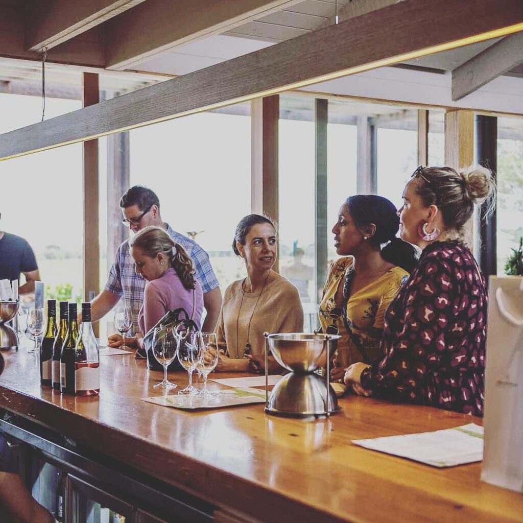 People Are Waiting To Taste Wines At Yabby Lake Winery Restaurants In Mornington Peninsula