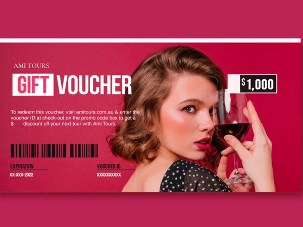 Gift voucher from Ami Tours
