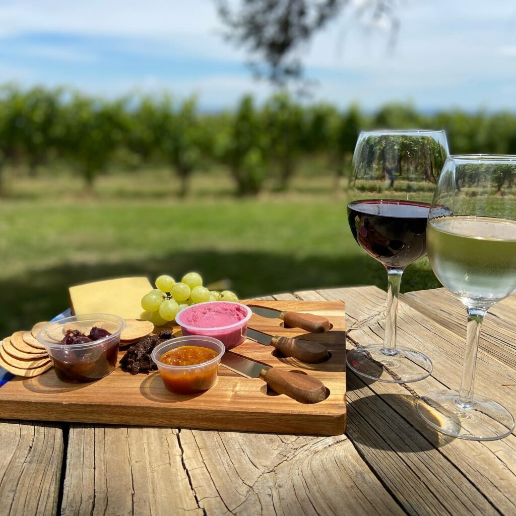 Wine Tasting At Gurdies Winery, During Wine Tour In Gippsland