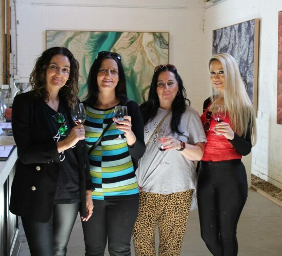 4 Women on their winery tour Mornington Peninsula