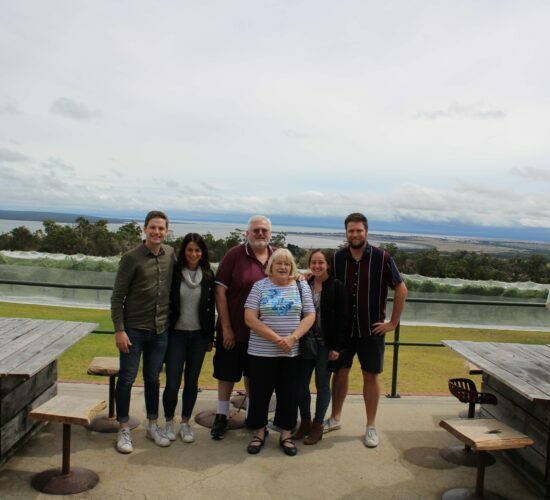 Family During Winery Tour Yarra Valley