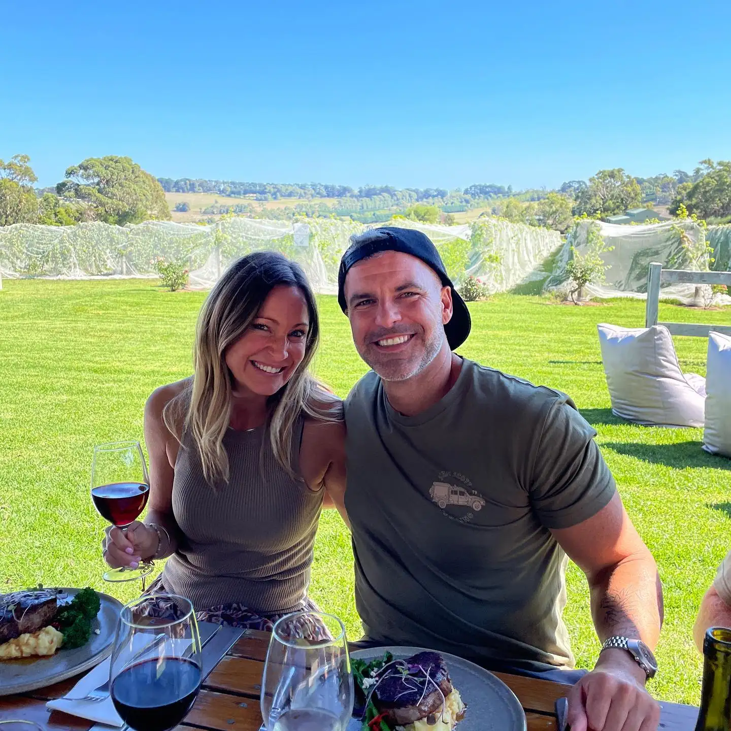 Couple Tasting Wine During Their Private Winery Tours Mornington Peninsula